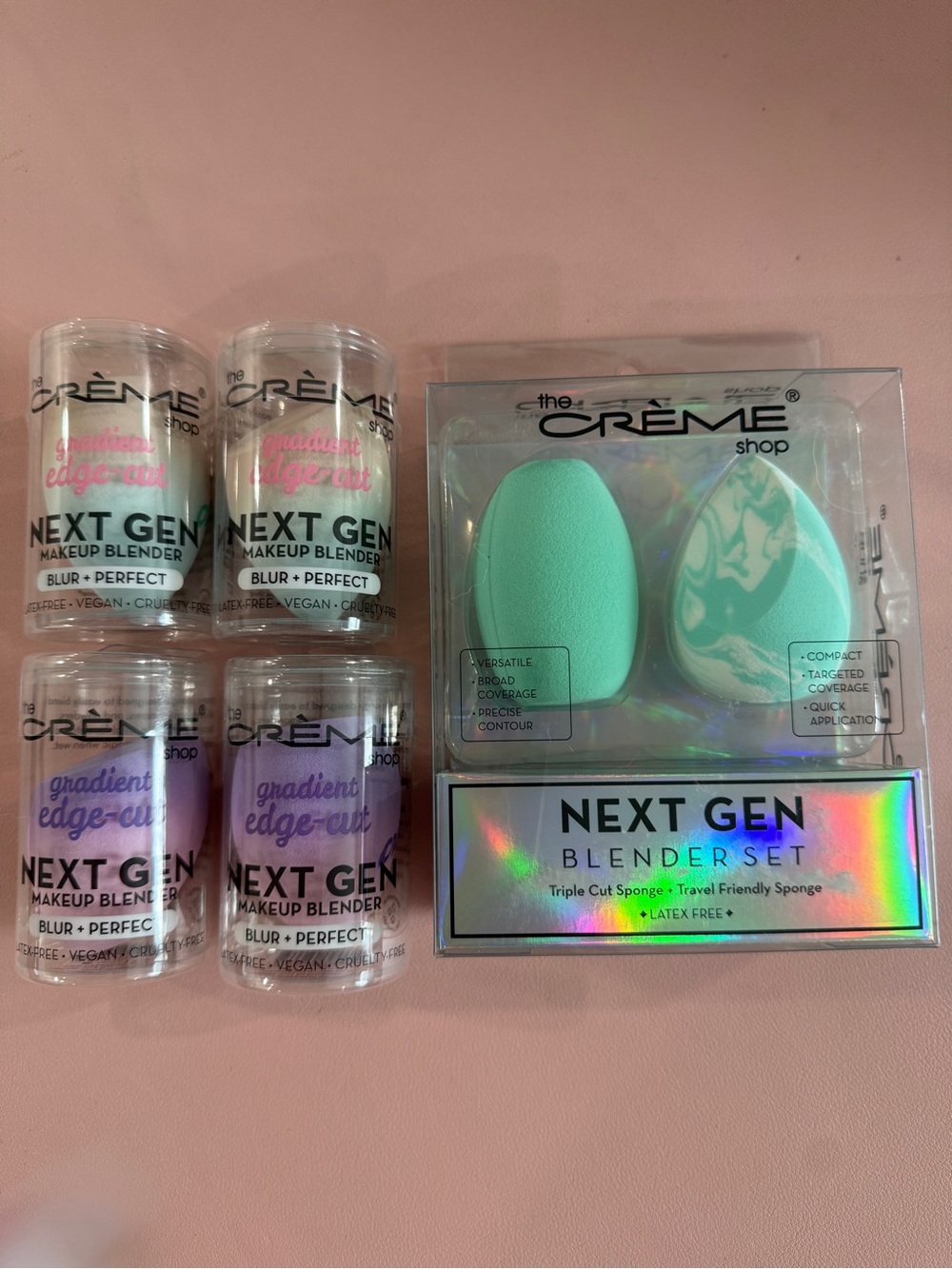 ✨The Crème Shop Next Gen Blender Set & Individual Blenders (6 Sponges) NIB✨